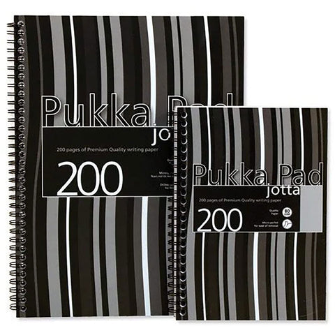 Pukka Pad | A5 | Jotta Polyprop Cover | Black
