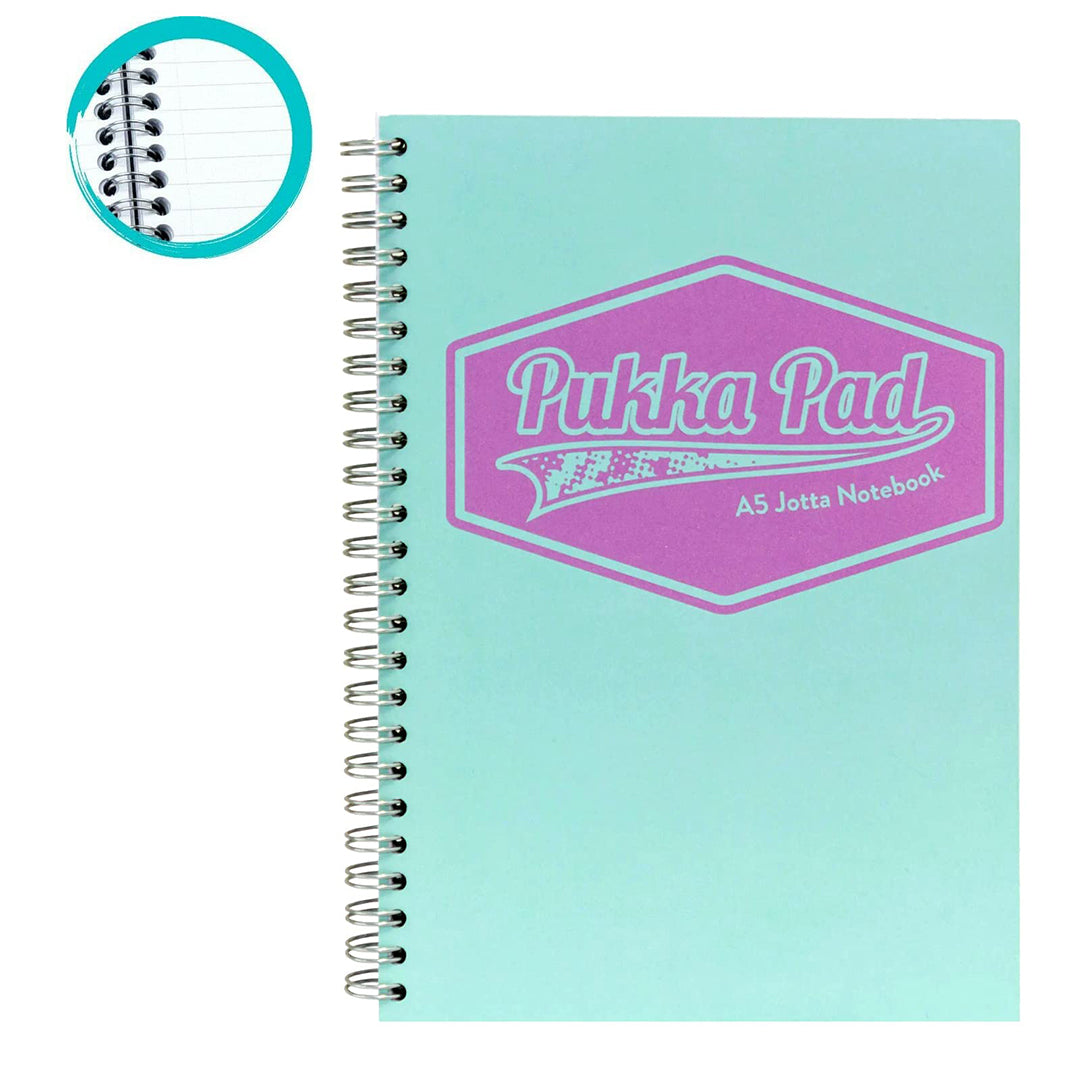 Pukka Pad | A5 | Pastel Jotta Note Pad | Mint