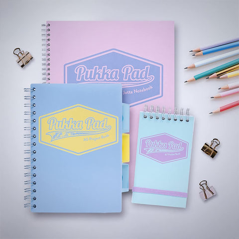 Pukka Pad | A4 | Pastel Project Book | Blue