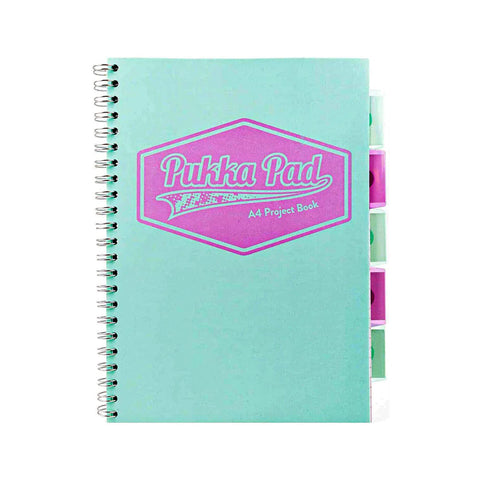 Pukka Pad | A4 | Pastel Project Book | Mint