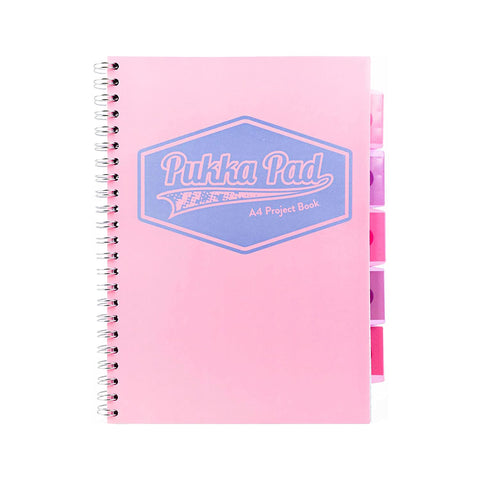 Pukka Pad | A4 | Pastel Project Book | Pink