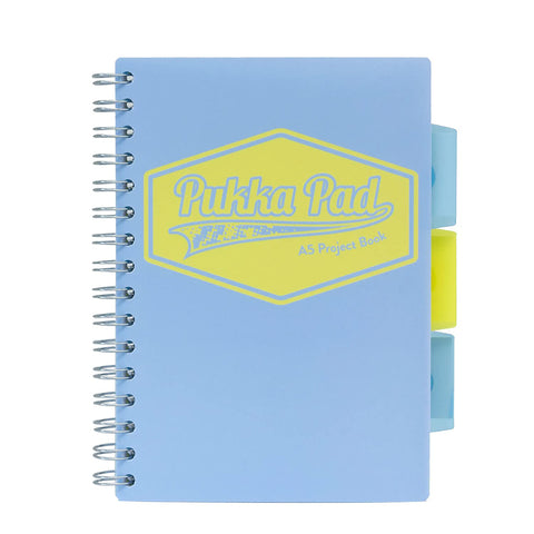 Pukka Pad | A5 | Pastel Project Book | Light Blue
