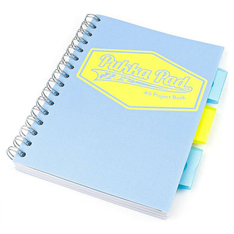 Pukka Pad | A5 | Pastel Project Book | Light Blue