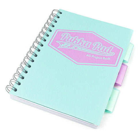 Pukka Pad | A5 | Pastel Project Book | Mint