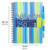 Pukka Pad | A5 | Stripes Hardback Project Book | Blue