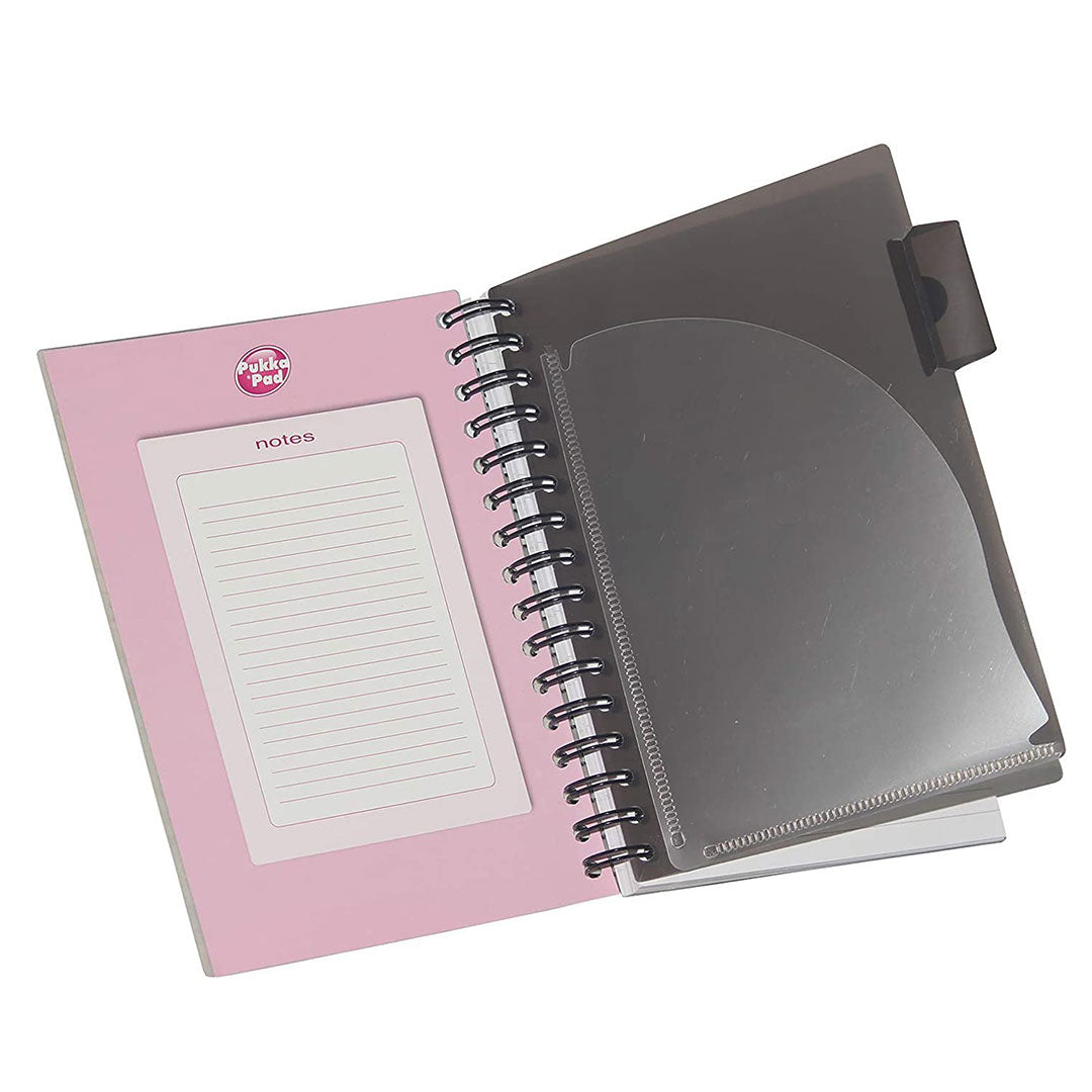 Pukka Pad | A5 | Project Book Hard Back | Pink