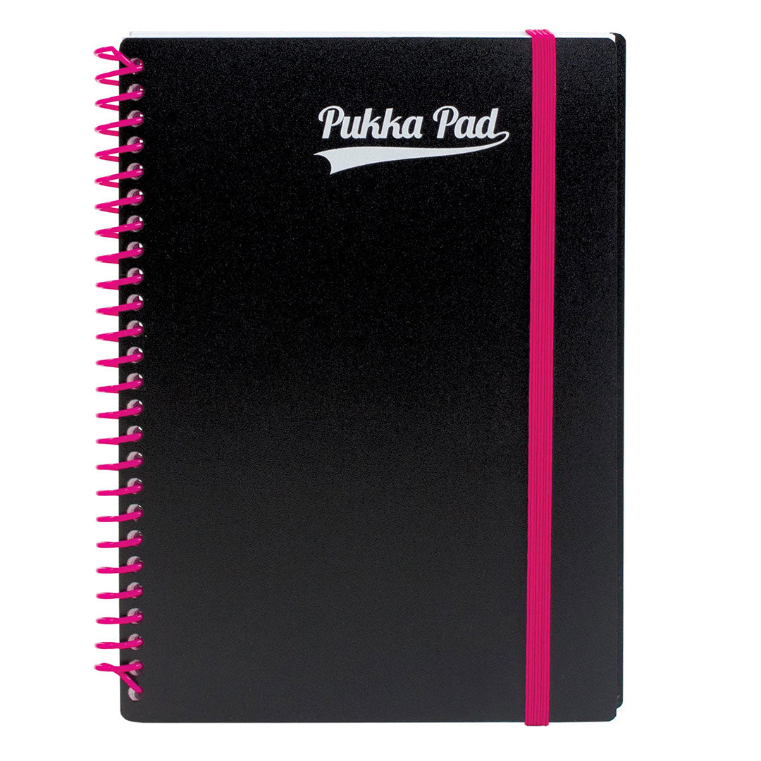 Pukka Pad | A4 | Neon Lined | Pink