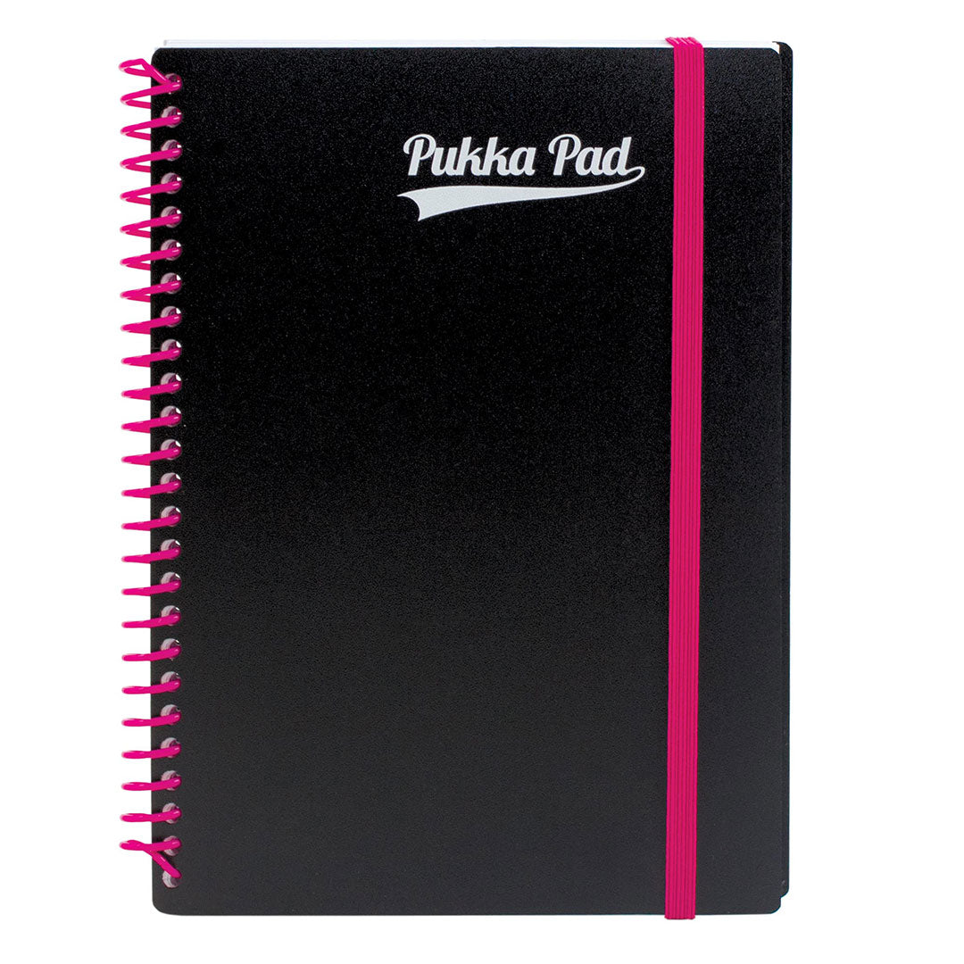 Pukka Pad | A5 | Neon Lined | Pink