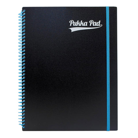 Pukka Pad | A4 | Neon Lined | Blue