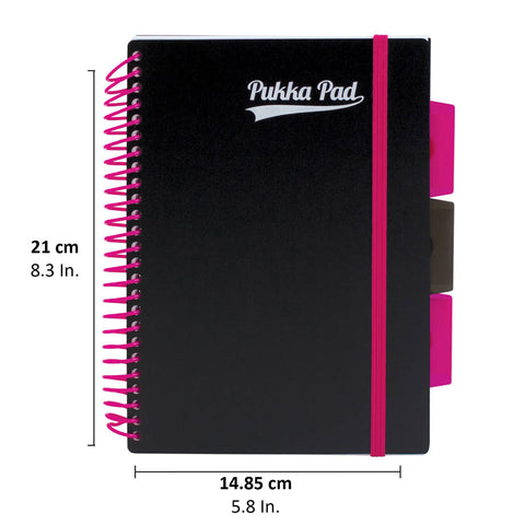 Pukka Pad | A5 | Neon Project Book | Pink