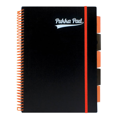 Pukka Pad | A4 | Neon Project Book | Orange