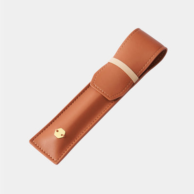 Y Studio | Classic Reflect | Pen Pouch | Caramel