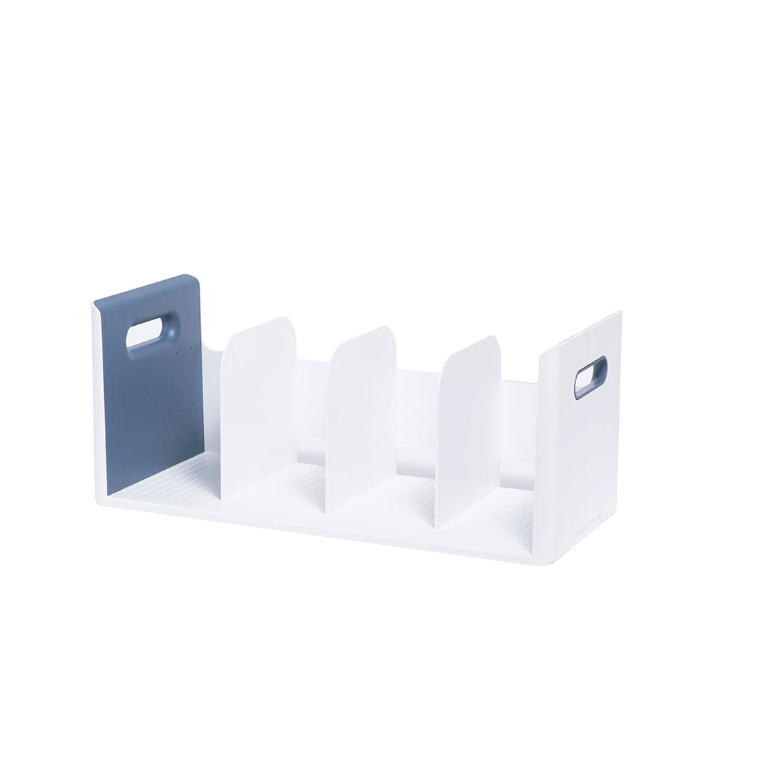 Litem | Roomax Book Rack | 4 Compartments | Navy