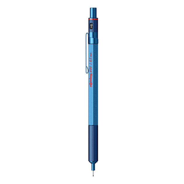 Rotring 600 Mechanical Pencil 0.5mm – Blue | Penpencilink