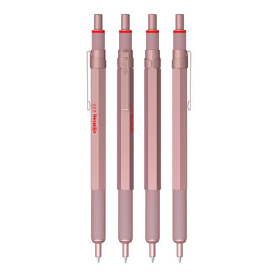 Rotring | 600 Series | Ballpoint Pen | Medium | Rose Gold