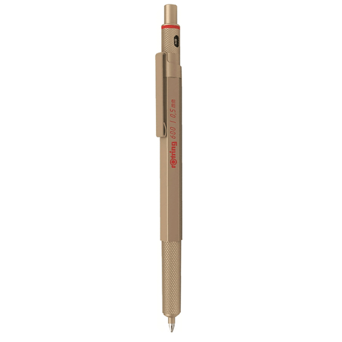 Rotring 600 Series Gold 1.0mm Ballpoint Pen