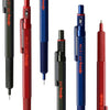 Rotring | 600 Series | Red 1.0mm Ball Pen | Metal Body | Non-Slip | Metal Knurled Grip