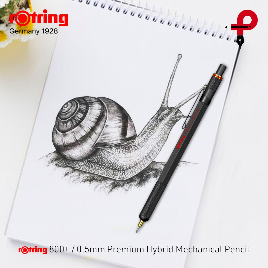 Rotring | 800+ | Mechanical Pencil | Black | 0.5 mm