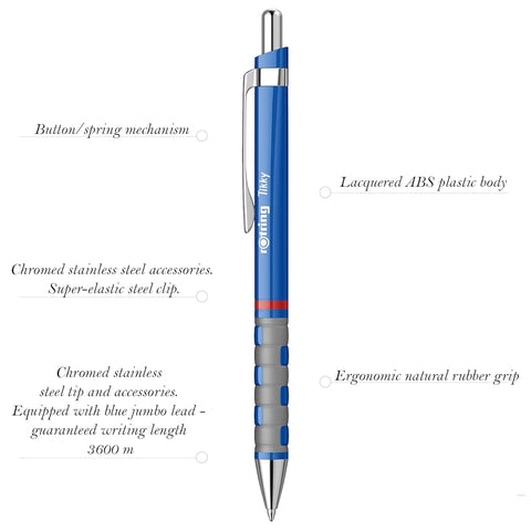 Rotring | Ball Point Pen | Blue | Ink 1.0mm