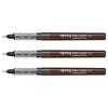 Rotring | Tikky | Graphic Fineliner | Black Pigment Lightfast | 0.1mm | 3 Pen Set