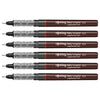 Rotring | Tikky | Graphic Fineliner | Black Pigment Lightfast | 0.2mm 0.3mm | 6 Pen Set | 3 Each