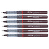 Rotring | Tikky | Graphic Fineliner | Black Pigment Lightfast | 0.3mm, 0.5mm | 6 Pen Set | 3 Each