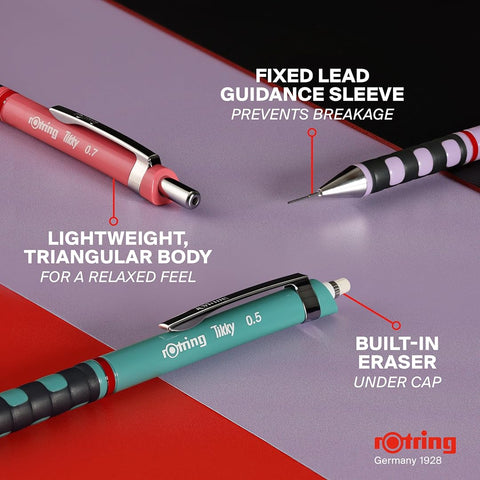 Rotring | Tikky | Mechanical Pencil | 0.5mm | Orchid Bloom