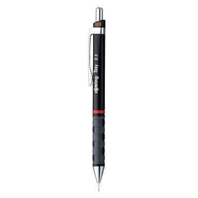 Rotring Tikky Mechanical Pencil 0.5mm – Black Barrel | Includes Spare Leads & Eraser - penpencilink