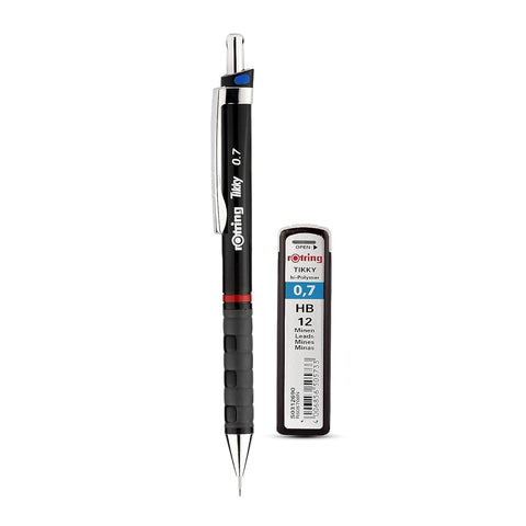 Rotring | Tikky | Mechanical Pencil Set | 0.7mm | Black Barrel