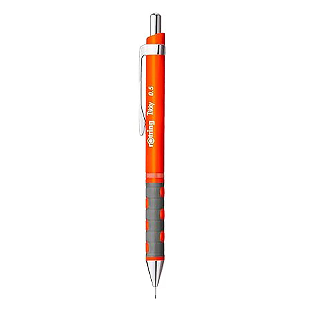 Rotring | Tikky Red Orange Barrel | Mechanical Graphite Pencil | 0.5mm