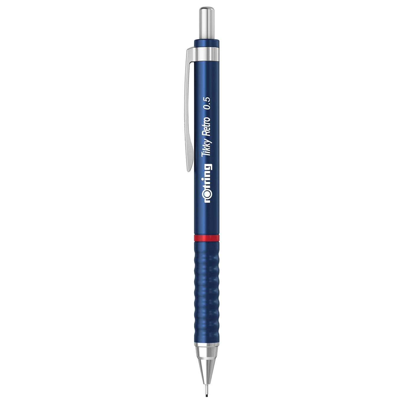 Rotring Tikky Retro Mechanical Pencil 0.5mm – Blue | 2B Leads + Tikky 30 Eraser - penpencilink