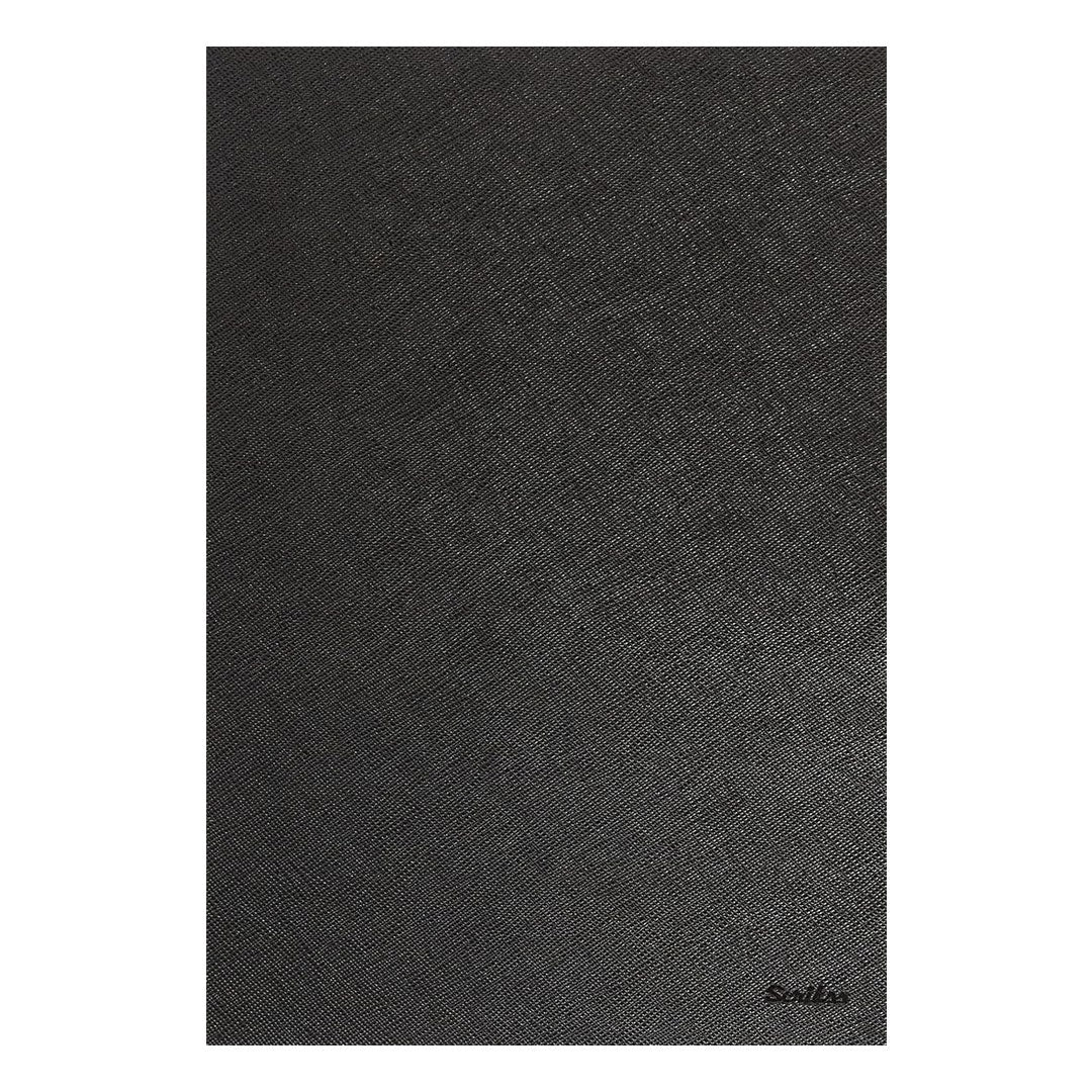 Scrikss | A5 Size | Chester Blank Premium Notebook | Thermo Leather Hard Cover | 100 gsm | Ivory Paper