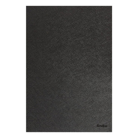 Scrikss | A5 Size | Chester Blank Premium Notebook | Thermo Leather Hard Cover | 100 gsm | Ivory Paper