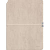 Scrikss | A5 Size | Premium Notebook | Beige Faux Leather Paperback Cover | Ruled