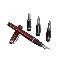 Scrikss Calligraphy Pen Set – Medium Nib | Burgundy