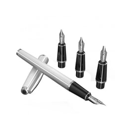 Scrikss Calligraphy Pen Set – Medium Nib | White Acrylic