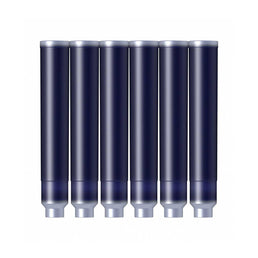 Scrikss Blue Ink Cartridges for Fountain Pens – Pack of 6