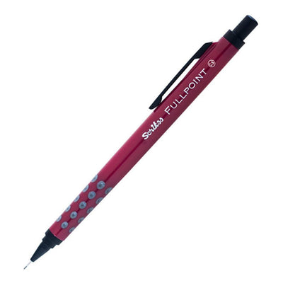 Scrikss | Full Point | Black Edition 0.5mm | Mechanical Pencil | Red