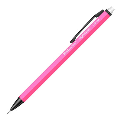 Scrikss Hexagon-R 0.5mm Mechanical Pencil - Neon Pink