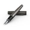 Scrikss | Honour 38 | Carbon Gray | Fountain Pen | Gun Metal Plated Trims