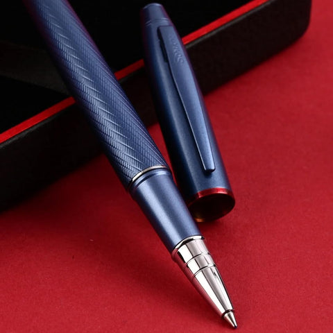 Scrikss |  Noble 35 | Roller Ball Point Pen | Blue