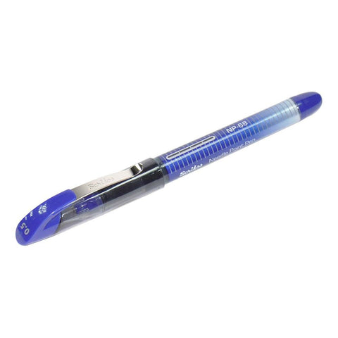 Scrikss | Np-68 | Needle Point Pen 0.5mm | Box Of 12 | Blue