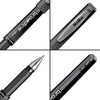 Scrikss | Office Broadline | 0.1mm | Gel Pen | Black | Pack Of 12
