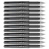 Scrikss | Office Broadline | 0.1mm | Gel Pen | Black | Pack Of 12
