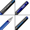 Scrikss | Office Broadline | 0.1mm | Gel Pen | Blue | Pack Of 12