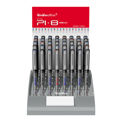 Scrikss | PI-8 | Rollerball Ink Pen 0.7mm | Box Of 12 | Blue
