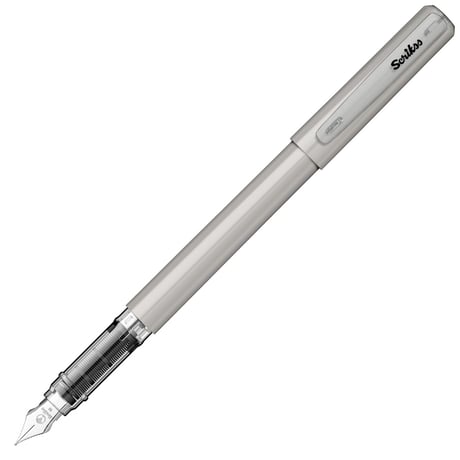 Scrikss | Primeo | Fountain Pen | Grey | Medium Nib