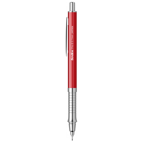 Scrikss | Pro-S 0.7mm | Mechanical Pencil | Red