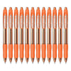 Scrikss | Proxi Series | Ball Point Pen | 12 Peach Orange Barrel
