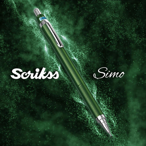 Scrikss | Simo | Mechanical Pencil | 0.5MM | Green